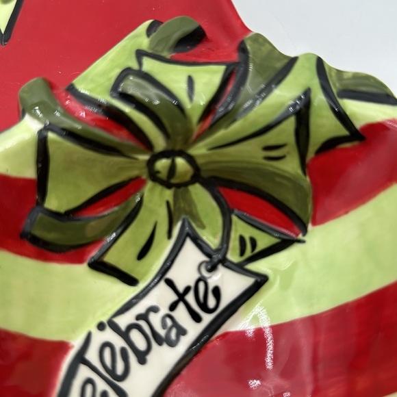 Large Chip and Dip Platter by Burton & Burton “Joy to the World “ 2010 - Picture 12 of 16